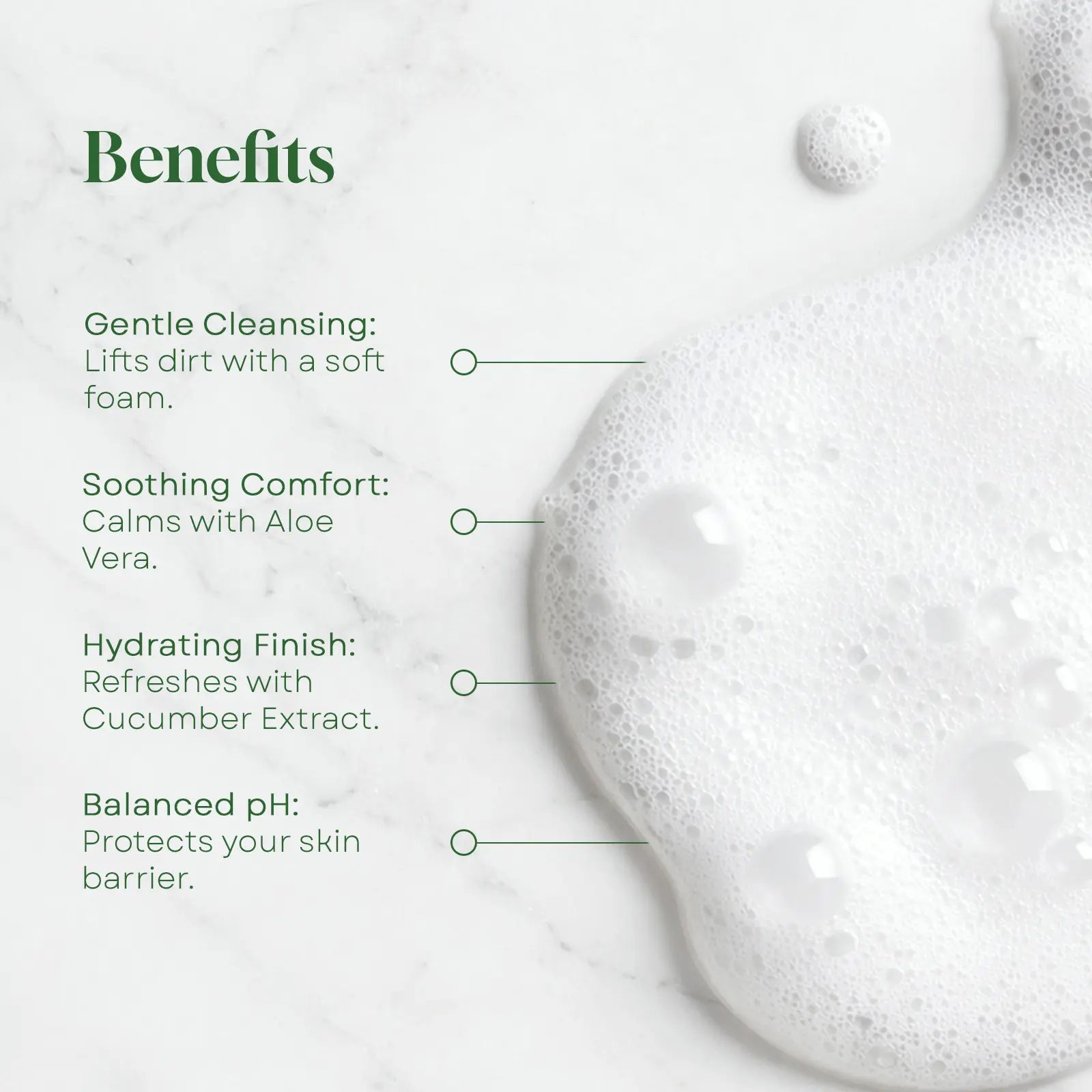 Kirei Calming Foam Cleanser